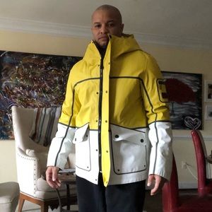 Burberry Rain Coat.